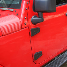 For 2007-2018 Jeep Wrangler JK 2 Door Door & Hood Hinge Cover Trim Exterior Accessories（6 pcs） RT-TCZ