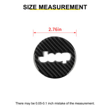 For 2018+ Jeep Wrangler JL & Gladiator JT Interior Steering Wheel Center Trim Cover RT-TCZ