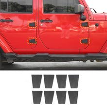 For 2007-2018 Jeep Wrangler JK 4-Door US Flag Door Hinge Cover Trim（8 pcs） RT-TCZ