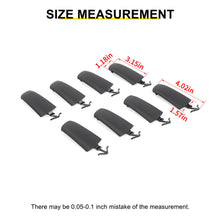 For 2024+ Jeep Wrangler JL & Gladiator JT Interior A/B Pillar Grab Handle Hole Trim Cover (8 pcs) RT-TCZ