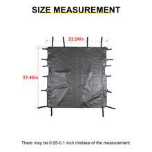 For 2020+ Jeep Gladiator JT 4 Door Soft Top Bikini Sunshade Mesh Anti-UV RT-TCZ
