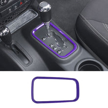 For 2011-2018 Jeep Wrangler JK Interior Gear Shift Panel Cover Trim Frame Ring RT-TCZ