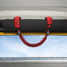 For 1997-2006 Jeep Wrangler TJ Interior Top Roll Bar Grab Handles Grip Accessories (2 pcs) RT-TCZ