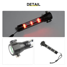 For Jeep Wrangler JK JL Interior Multifunctional Flashlight Safety Hammer Bracket Accessories RT-TCZ