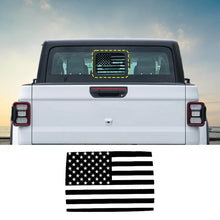 For 2020+ Jeep Gladiator JT Rear Windshield Center Small Window Decal Sticker RT-TCZ