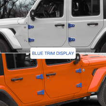 For 2018-2025 Jeep Wrangler JL JLU & Gladiator JT Door Hinge Covers Protector Decoration Trim Kit RT-TCZ
