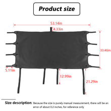 For 1997-2006 Jeep Wrangler TJ Car Top Roof Cover Soft Sunshade Leather Black RT-TCZ