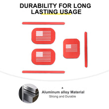 For 2018+ Jeep Wrangler JL 2-Door Version Exterior Car Door & Tailgade Handle Inserts Cover Trim RT-TCZ