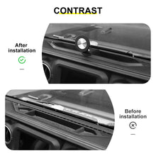 For 2018-2023 Jeep Wrangler JL & Gladiator JT Interior Center Console Magnetic Phone Mount Holder Bracket