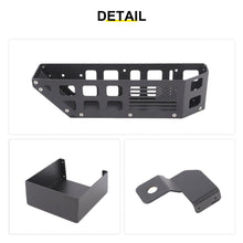 For 2007-2018 Jeep Wrangler JK Front Seat Under Storage Box Organizer – Aluminum Alloy & Iron RT-TCZ