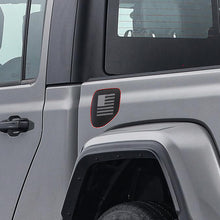 For 2018+ Jeep Wrangler JT Exterior Fuel Filler Door Tank Gas Cap Cover Trim Sticker RT-TCZ
