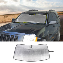 For 2007-2010 Jeep Grand Cherokee Car Front Windshield Sunshade Visors UV Block Cover RT-TCZ