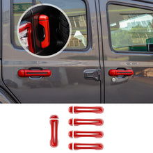 For 2018+ Jeep Wrangler JL JLU Exterior Cover Trim Full Set Available Separately Red RT-TCZ