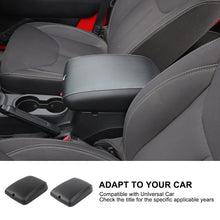 For 2011-2018 Jeep Wrangler JK Center Consol Armrest Box Pad Leather Cover Trim RT-TCZ