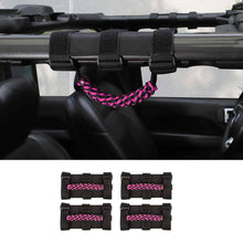 For Jeep Wrangler JK JL TJ JT Car Top Roll Bar Grip Grab Pull Handle Accessories 4 (pcs) RT-TCZ