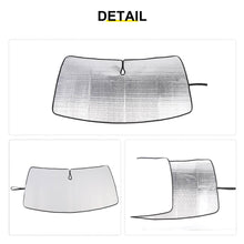 For 2007-2010 Jeep Grand Cherokee Car Front Windshield Sunshade Visors UV Block Cover RT-TCZ
