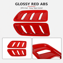 For 2018+ Jeep Wrangler JL & Gladiator JT Rubicon Hood Vents Cover Trim RT-TCZ