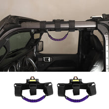 For Jeep Wrangler JK JL JT Interior Car Roll Bar Grab Handles Pull Grip w/Light Accessories (2 pcs) RT-TCZ