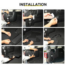 For 2018+ Jeep Wrangler JL 4-Door Version Interior Rear Trunk Side Protective Pads Trim Accessories (2 pcs) RT-TCZ
