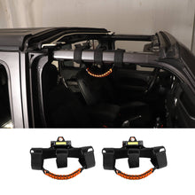 For Jeep Wrangler JK JL JT Interior Car Roll Bar Grab Handles Pull Grip w/Light Accessories (2 pcs) RT-TCZ