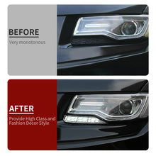 For 2014-2016 Jeep Grand Cherokee Headlight Cleaning Cover Trim Bezels RT-TCZ
