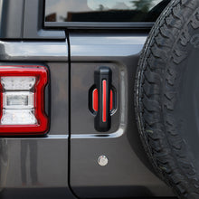 For 2018+ Jeep Wrangler JL 2-Door Version Exterior Door Handle Bowl Sticker Trim Cover (3 pcs) RT-TCZ