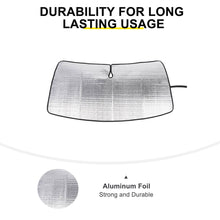 For 2007-2010 Jeep Grand Cherokee Car Front Windshield Sunshade Visors UV Block Cover RT-TCZ