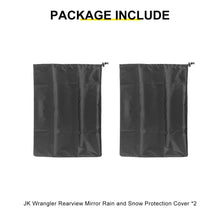 For Universal Car Side View Mirror Cover Rearview Snow Ice Protection Cover (2 pcs) RT-TCZ