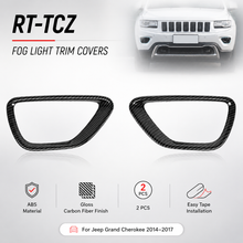 For 2014-2017 Jeep Grand Cherokee WK2 Front Fog Light Trim Lamp Bezel RT-TCZ