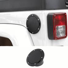 For 1997-2006 Jeep Wrangler TJ Door Fuel Filler Tank Gas Cap Cover Aluminum RT-TCZ