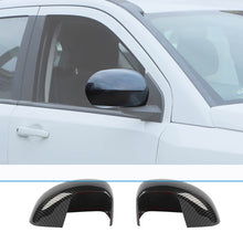 For 2008-2016 Jeep Compass 2PCS Rearview Mirror Wing Mirror Housing Cover Trim RT-TCZ