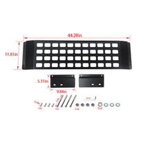 For 2018+ Jeep Wrangler JLU & Gladiator JT 4Door Metal Rear Roof Extension Bracket Rack Luggage Shelf RT-TCZ