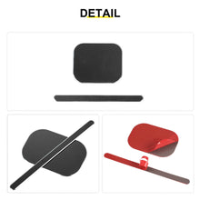 For 2018+ Jeep Wrangler JL 2-Door Version Exterior Door Handle Bowl Sticker Trim Cover (3 pcs) RT-TCZ