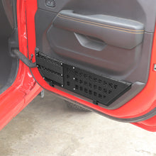 For 2018+ Jeep Wrangler JL/Gradiator JT Front Door Net Mount Pockets Storage Box Organizer RT-TCZ