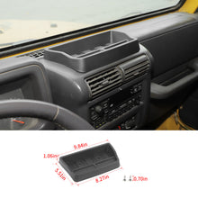 For 1997-2006 Jeep Wrangler TJ Dashboard Storage Tray Box Organizer RT-TCZ