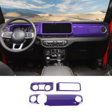 For 2024+ Jeep Wrangler JL/Gladiator JT Dashboard & Navigation Panel Trim Cover RT-TCZ