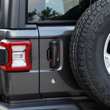 For 2018+ Jeep Wrangler JL 2-Door Version Exterior Door Handle Bowl Sticker Trim Cover (3 pcs) RT-TCZ