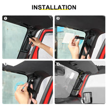 For 2007-2018 Jeep Wrangler JK Front Door Top Grab Handle Aluminium Alloy（2 pcs） RT-TCZ
