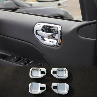 RT-TCZ For Jeep Compass 2010-2016 Inner Door Handle Bowl Frame Trim 4PCS Accessories