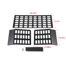 For 2018+ Jeep Wrangler JLU Trunk Top Extension Storage Rack Organizer 4Door RT-TCZ