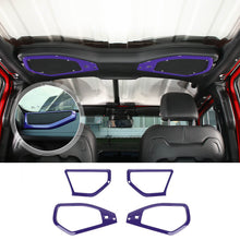 For 2024+ Jeep Wrangler JL & Gladiator JT A-Pillar & Top Roof mount Speaker Decor Ring Trim RT-TCZ