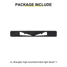 For 2018+ Jeep Wrangler JL Exterior High Brake Light Cover Trim RT-TCZ