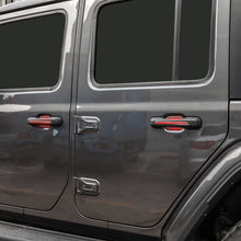 For 2020+ Jeep Gladiator JT 4 Door Aluminium Door Handle Trim Cover（8 pcs） RT-TCZ
