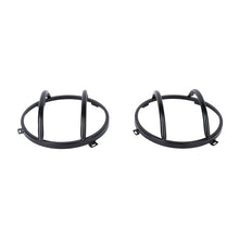 For 2007-2017 Jeep Wrangler JK Iron Front Headlight Lamp Protector Cover Trim Guard RT-TCZ