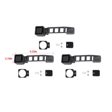 For 2007-2018 Jeep Wrangler JKU 2-Door  Mechanical Hollow Shape Handle Replacement Part (3 Handle /Set) RT-TCZ