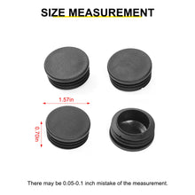 For 2007-2018 Jeep Wrangler JK Rear Chassis Frame Tube Hole Cover Plugs (4 pcs) RT-TCZ