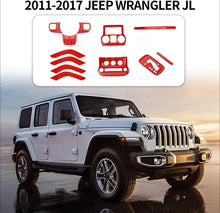 For 2011-2018 Jeep Wrangler JKU 4Doors 12pcs Interior Full Set Trim Cover Kit RT-TCZ