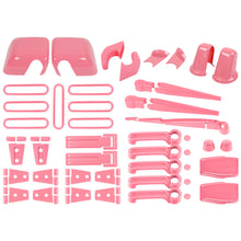 For 2007-2018 Jeep Wrangler JK 4 Door 71 x Car Door, Wiper, Hood , Rearview Mirror & Tow Hook Decoration Cover Kit—Exterior Trim Kit RT-TCZ