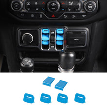 For 2018+ Jeep Wrangler JL/Gladiator JT Window Switch Button Cover & Window Lift Switch Button Trim RT-TCZ