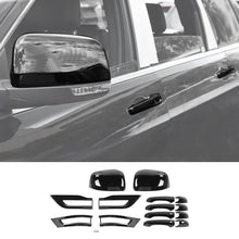 For 2014-2020 Jeep Grand Cherokee Door Handle Rearview Mirror Tail Light Trims RT-TCZ